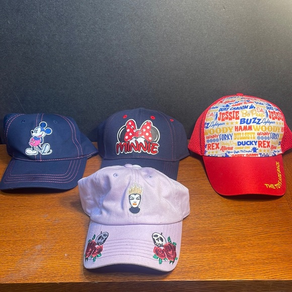 Disney Hat Bundle of 4. Never worn! main image 4